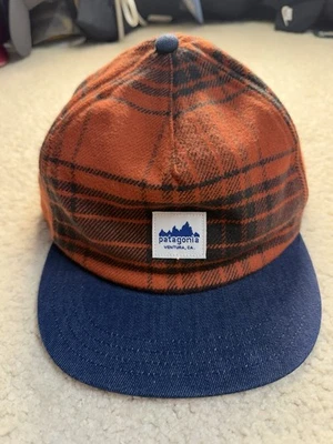 Gorra Patagonia Range Cascada Pulida Roja Cuadros SnapBack Algodón Orgánico Foto 1 de 4