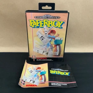 Sega Megadrive Game Paperboy Manual and Box Only 1991 (No Cartridge) - Picture 1 of 6
