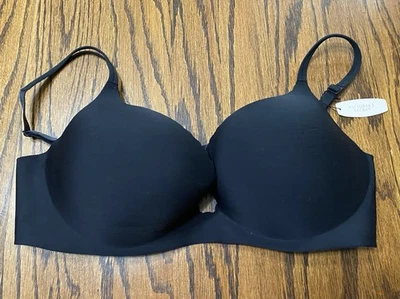 Sujetador Victoria’s Secret Negro Sexy Push Up Talla 38D Ajustable Doble Correa Nuevo con Etiquetas Foto 1 de 4
