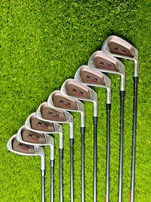 [Wilson] X-31 MID PLUS Eisensatz 9-teilig 3-4-5-6-7-8-9-Pw-Sw NS PRO 950GH... - Bild 1 von 4