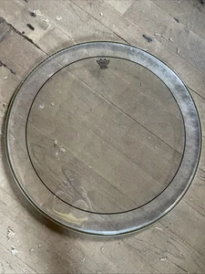 Remo 28" Pinstripe Bass Drumhead - Clear - NOS vintage - Picture 1 of 2