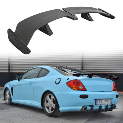 54" Carbon Fiber Seagull Pro Style Trunk Spoiler Wing Lip For Hyundai Tiburon - Image 1 of 4