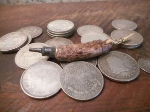 Fancy Pan Charger  Flintlock Deer Antler  Black Powder - Picture 1 of 9