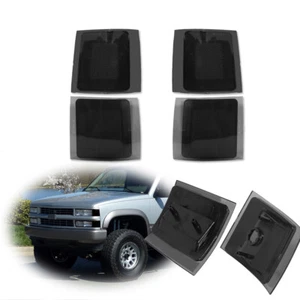 4PCS Smoke Front Side Marker Corner Lights For 94-00 Chevy&GMC C/K Pickup Trucks - Picture 1 of 9