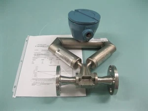 1/2" 150# Micro Motion CMF025 Flow Sensor 700 Core Processor CALIBRATED C17 - Picture 1 of 8
