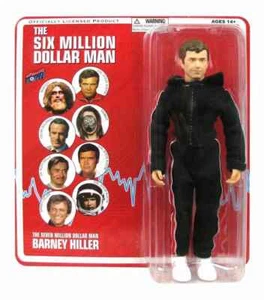 Six Million Dollar Man $7 Mill. Figura de 8 pulgadas Man Barney Hiller Bif Bang Pow! IC - Imagen 1 de 1
