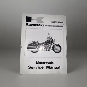 Kawasaki Vulcan Nomad VN1500 1998 1999 OEM Motorcycle Shop Repair Service Manual - Foto 1 di 1