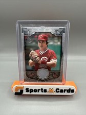 Johnny Bench 2006 SP Legendary Cuts Game Used Jersey Materials Reds #d /199