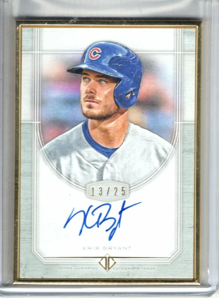 2017 Topps Transcendent Auto KRIS BRYANT Gold Framed 13/25 AUTOGRAPH Cubs RARE - Image 1 of 1