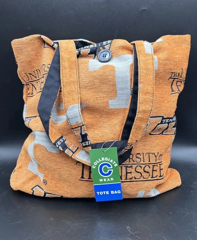 University Of Tennessee Woven Tapestry Tote Bag New W/Tags Scene Weaver Cover