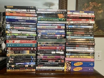 HUGE DVD Lot Sale, Pick & Choose, Vintage & New Movies 80+ Titles - Image 1 of 4