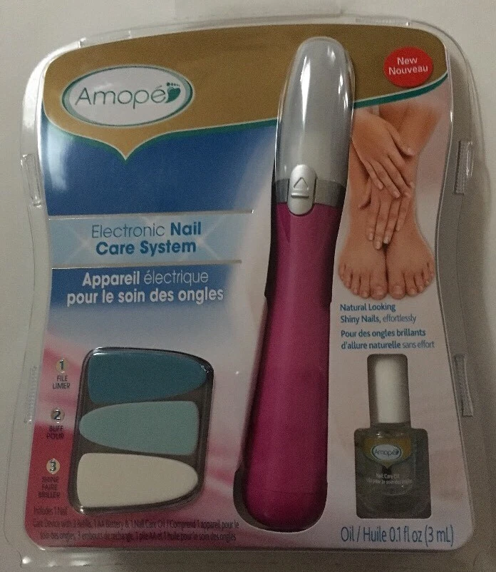 Amope Pedi Perfect Electrónico Pedicura Pie Lima Callo con Cuidado de Uñas Aceite Rosa Foto 1 de 1