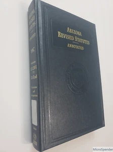Arizona Revised Statutes Annotated: 10C Professions and Occupations. West. - Picture 1 of 2