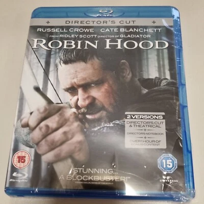 Robin Hood - Extended Director's Cut (Blu-ray) Russell Crowe Cate Blanchett - Image 1 of 4