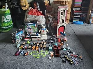 Ghostbusters Fire House Playmobil Bundle