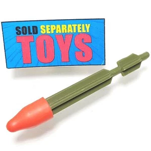 Vintage BattleTech Banshee MISSILE bomba a razzo 1994 Tyco verde arma accessorio parte - Foto 1 di 9