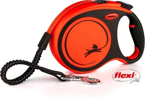 Xtreme Tape Orange & Black Large 8M Retractable Dog Leash/Lead for Dogs up to 55 - Picture 1 of 12