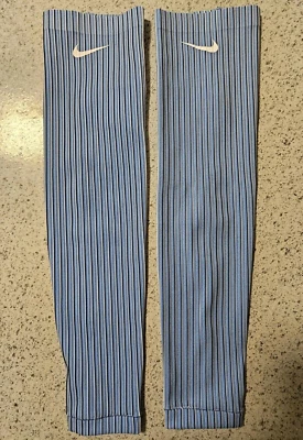Nike Pro Elite Running Olympic Arm Sleeves Blue White Men's Sz Large USA AO8753 - Image 1 of 4