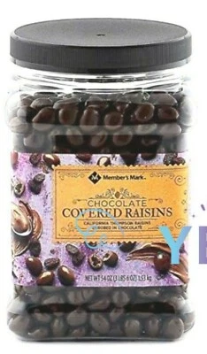 Member's Mark Chocolate Covered California Thompson Raisins 54 oz - Image 1 of 4