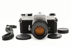 🚀🎁《Near MINT》Pentax SL SLR 35mm Film Camera Super Takumar 55mm f1.8 Lens JAPAN - Picture 1 of 19