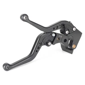 Black Short Bre Clutch Levers for Suzuki GSXR 600 / 750 2006-2010 GZ - Picture 1 of 7