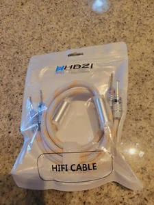 Speaker Cable HIFI Quality With Double Gold Plated Banana Plugs New Sealed  - Picture 1 of 8