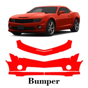 Front bumper PreCut PPF Paint Protection Film For Chevrolet Camaro SS 2010-2013 - Picture 1 of 8
