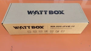 WattBox WB-800-IPVM-12 800 Series IP Power Conditioner, 12-Outlets Brand New - Photo 1/1