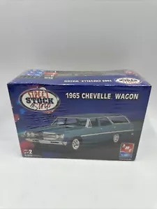 Kit de coche modelo AMT 1965 Chevelle Wagon Street Stock & Strip 1:25 38530 nuevo sellado - Imagen 1 de 3