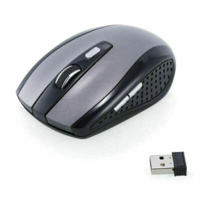 2.4GHz Wireless Optical Mouse Mice &USB Receiver For PC Laptop Computer 1600DPI  - Image 1 of 4