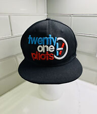 Twenty One Pilots Adjustable Snapback Hat Black 21 Embroidered 100% Wool Cap
