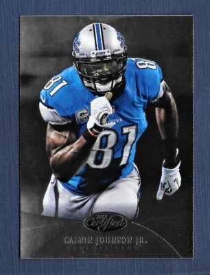 2013 Panini Certified Calvin Johnson #80 Detroit Lions MINT - Image 1 of 2