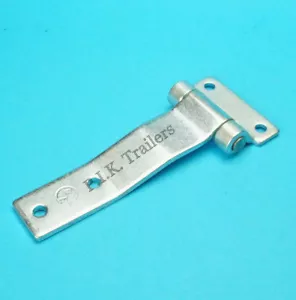 1 x Bisagra de puerta de acero galvanizado hoja elevada para remolques y caja para caballos #7110ZP - Imagen 1 de 3