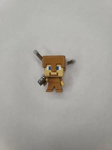 Minecraft Chest Series Mini Figures Leather Armor Steve Arrows  - Picture 1 of 3