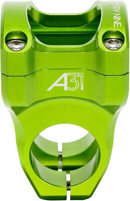 Industry Nine A318 MTB Mountain Bike Bicycle Stem Lime +/- 6 deg 31.8 x 40mm - Image 1 of 3