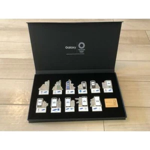 Galaxy Tokyo 2020 Olympic Games Limited Pin Badge Set From 1998 to 2020 - Picture 1 of 3