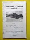 Miguel Angulo Itinéraires Pédestres Mondarrain Atchuria Ibantelli 1975 Euskadi