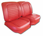Corvette C1 Vinyl Seat Covers Red 1959
