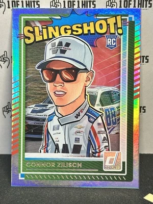 2025 Panini Donruss Connor Zilisch Slingshot Rookie SSP Case Hit ¡Ultra raro! RC! Foto 1 de 2