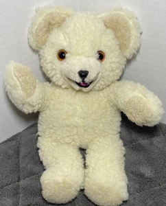 Kuschelbär Plüsch Weichspüler Bär Stofftier Hebel Brüder Russ 1986 10 Zoll - Bild 1 von 7