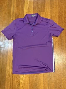 G/Fore Red Blue Stripe Polo Golf Mens Size Medium - Picture 1 of 3
