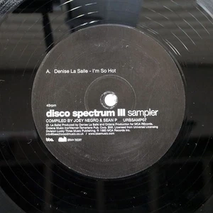 DENISE LASALLE DISCO SPECTRUM III (SAMPLER) URBAN THEORY URBSAMP07 UK VINYL 12 - Imagen 1 de 1