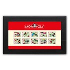 Monopoly Framed Set of Stamps from Royal Mail
