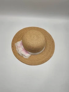Polo Ralph Lauren Girl’s Vacation Beach Straw Hat Size 4-6X Yrs 20 inches NWT - Picture 1 of 9