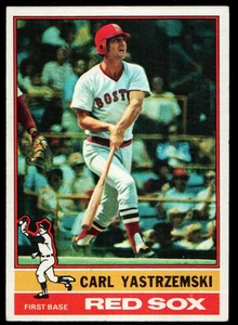 1976 Topps #230 Carl Yastrzemski Boston Red Sox HOF EX Set Break Card B26:15 - Picture 1 of 2