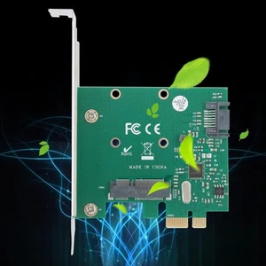 St58 For Asmedia / Asm1061 Msata Ngff 6Gbps Pci Express Rev.2.0 Ata3.0 Exp DE - Bild 1 von 12