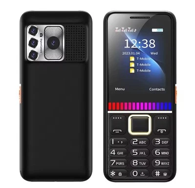 SIKUNIVERSE Cheap Basic 3 SIM Large Screen/Pad For Seniors Flashing Mobile Phone Unlocked