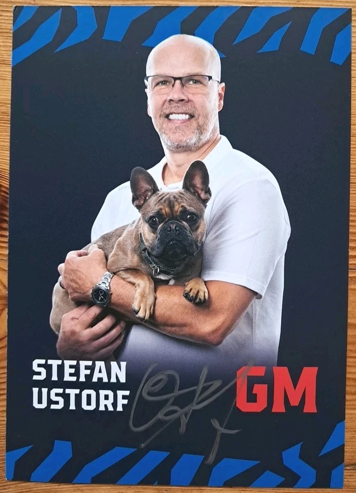 Stefan Ustorf Nürnberg Ice Tigers Orig Autogramm signiert Eishockey DEL 25/26 AK - Bild 1 von 1