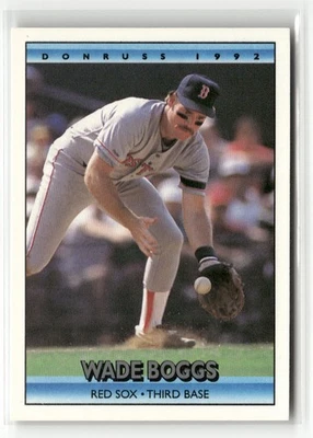 Donruss #210 1992 Wade Boggs Boston Red Sox Foto 1 de 2