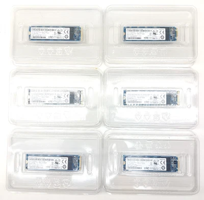 Lot of 6 - SanDisk SSD X400 M.2 2280 128GB SSS0L24688 SATA Solid State Drive - Image 1 of 3